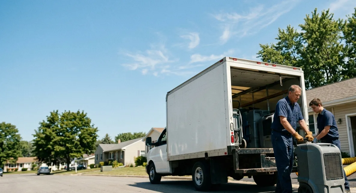 Water Damage Cleanup in Hope, IN near me